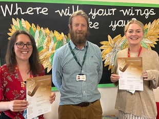 Teachers honoured with national award