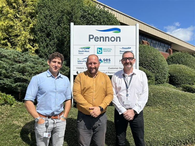 South West Water employees Danny Langton, Gareth Morgan and Derek Folds have welcomed the news that the company has been granted the prestigious Armed Forces Covenant Silver Award