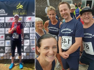 Road runners clock up the miles across the country and abroad