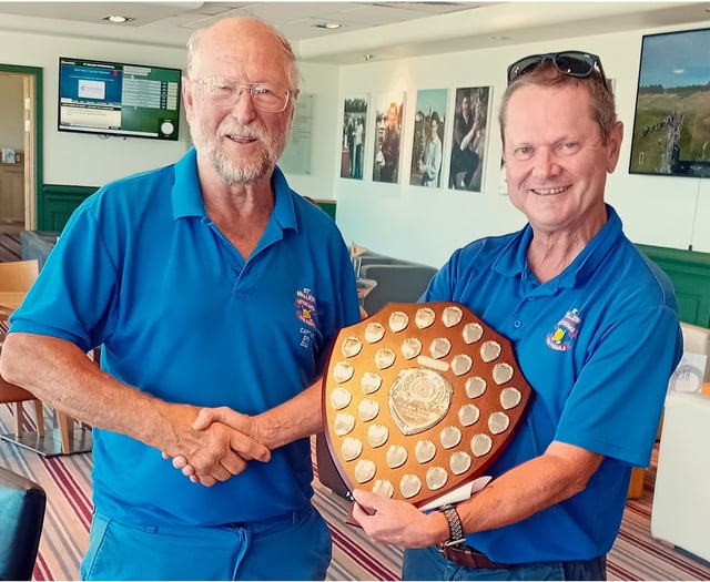 Edwards wins Past Captains’ Shield at St Mellion
