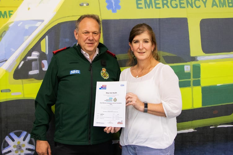 The South Western Ambulance Service NHS Foundation Trust  is proud to announce that it has officially signed the Step into Health pledge
