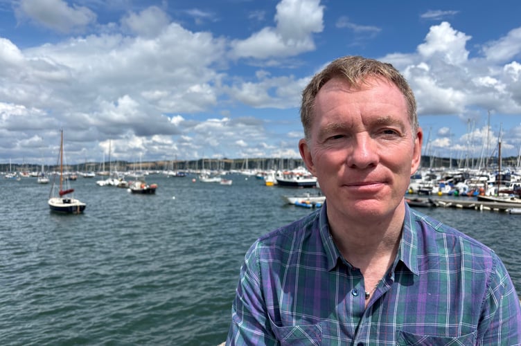 Tourism minister Sir Chris Bryant in Mylor