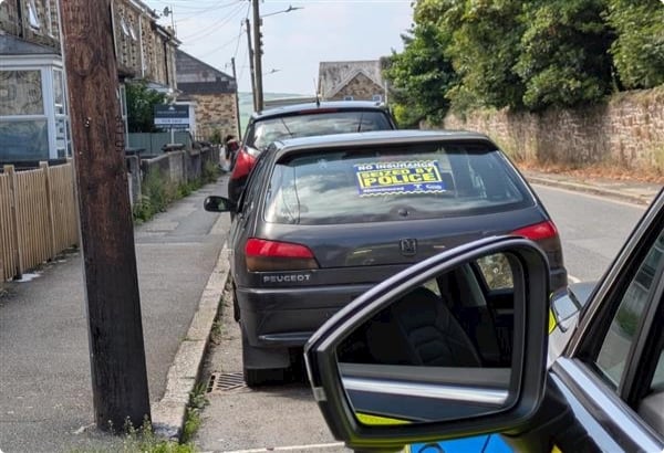 Police uninsured driver