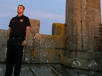 Firefighter honoured after 30 year service