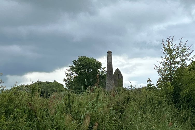 South Polgooth mine engine house
