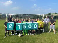Housebuilder backs budding footballers with donation