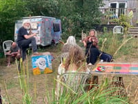 Eclectic garden of sculptures raising funds for St Luke's