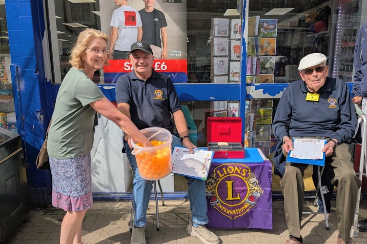 Holsworthy Lions raising money for local charities (Picture: Holsworthy and District Lions)