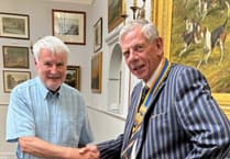 New president welcomed to historic Bude club