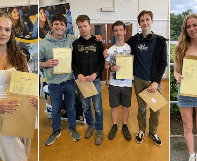 GCSE joy at Okehampton College this results day