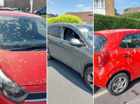 What's that smell? Truck sprays cars with unknown substance
