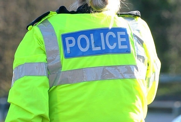 11/01/2014 - Pic by Lucy BlakePolice at the scene of a fatal accident on Plymouth Road, Plympton.
