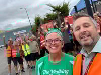 Postie takes on 350 mile walk for suicide prevention