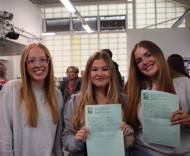 Cornwall students celebrate GCSE success