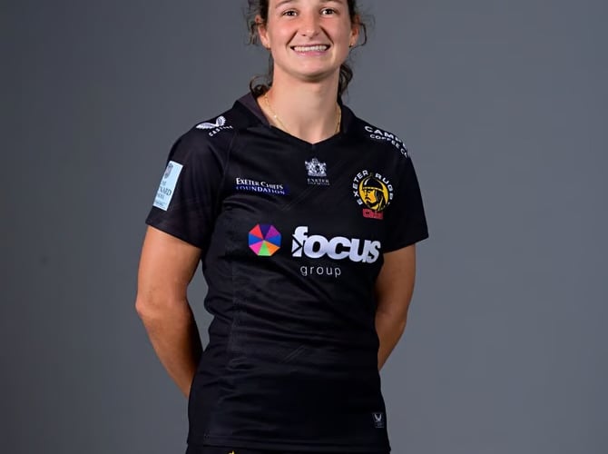 Flo Robinson scored two tries for Exeter Chiefs Women in their PWR Cup defeat to Harlequins Women