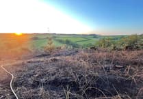 Overnight battle with Milton Abbot blaze by six fire stations