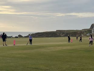 Bude's women enjoy inaugural softball match with neighbours Werrington