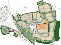 Housebuilder plans 550 new homes for town