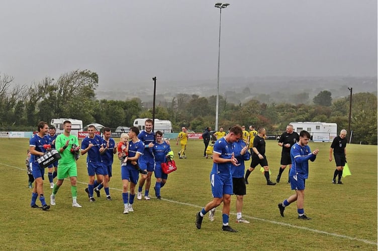 Bude Town v Wendron United.