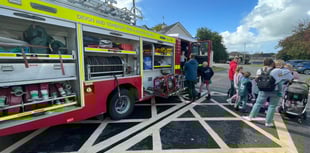 Fire station raises £1,185 for charity