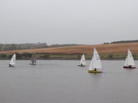 Conditions make life tough for sailors at Upper Tamar Lake