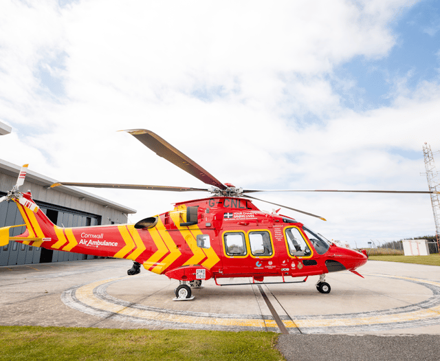 Air ambulance celebrates its helicopters for awareness week