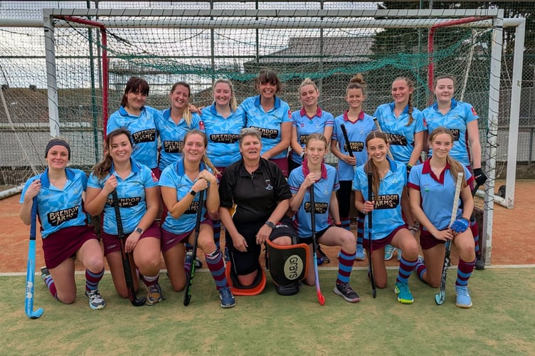 Bude's ladies hockey team.