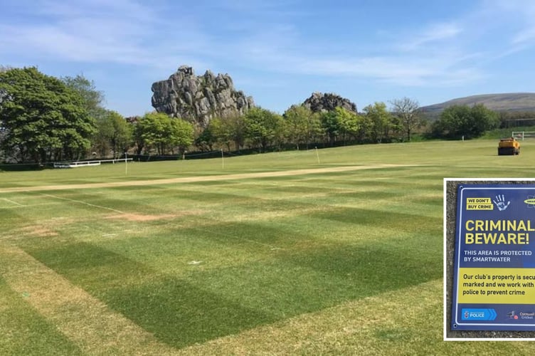 Thieves broke into Roche Cricket Club back in June and stole machinery from their ground