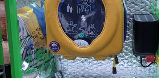 Anonymous donation maintains village defibrillator