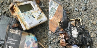 Council issue safety plea after bin lorry catches fire