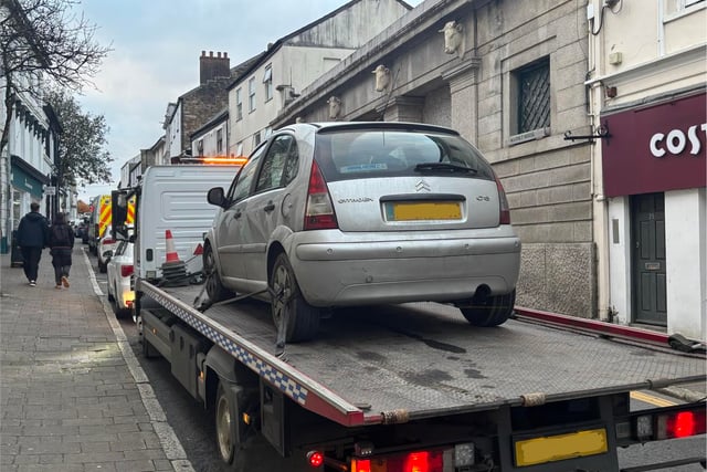 Police seize two cars