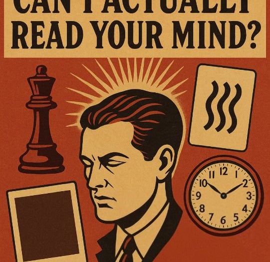 Mind reading spectacular