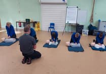 Pupils learn vital life-saving skills with mini medics workshop