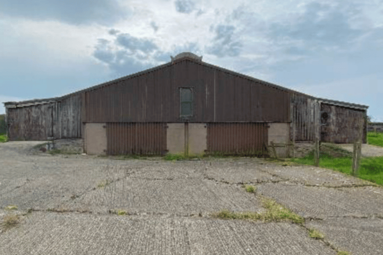 The shed at Week St Mary which would be demolished if the plans were approved. (Picture: Cornwall Council)
