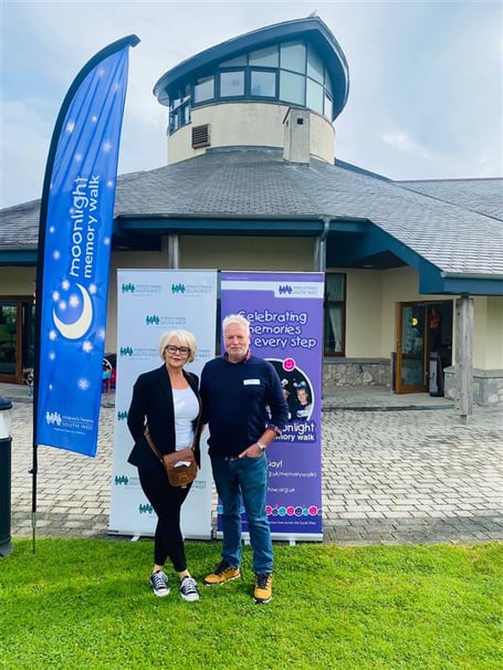 Tania and Andy from CHX Products at Little Harbour (Picture: CHSW)