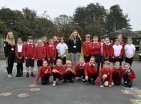 Students wowed after visit from inspirational local swimmer