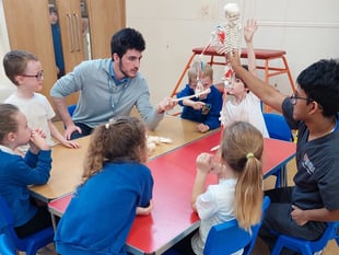 Inspired by medical students' educational visit