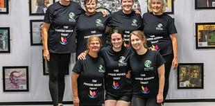 Bodmin Walking Netball club raises over £1,200 for local charity
