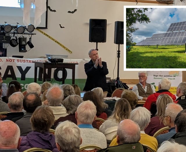 Holsworthy residents rally against proposed solar farm