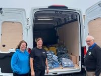 Holsworthy Lions sends bed sets to Ukraine
