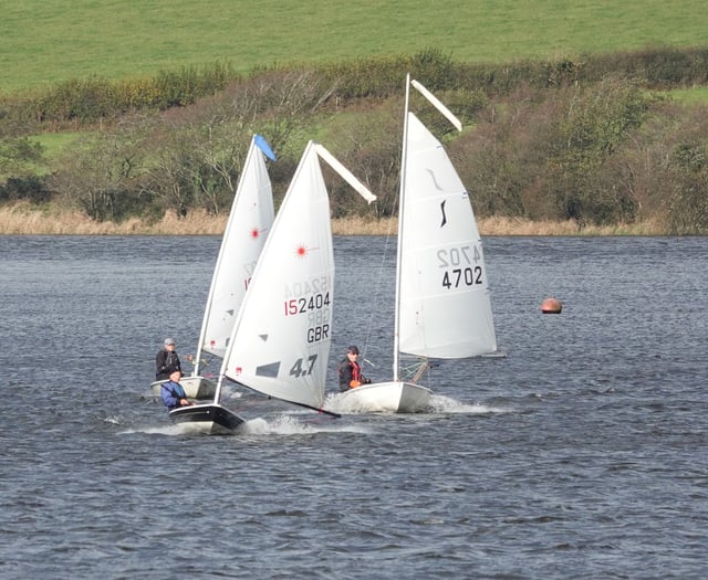 Wind reduces sailing at Upper Tamar Lake to one race