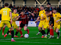 Tinners beaten late on by Ward's wonder goal