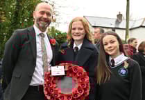 Delabole and Camelford communities defy rain to remember war heroes