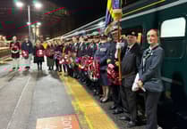 Cornwall’s NHS staff and veterans unite for Poppies to Paddington journey