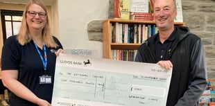 Lions give generous donation to town's elderly 