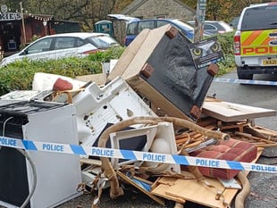 Cornwall’s countryside under siege from fly tipping surge