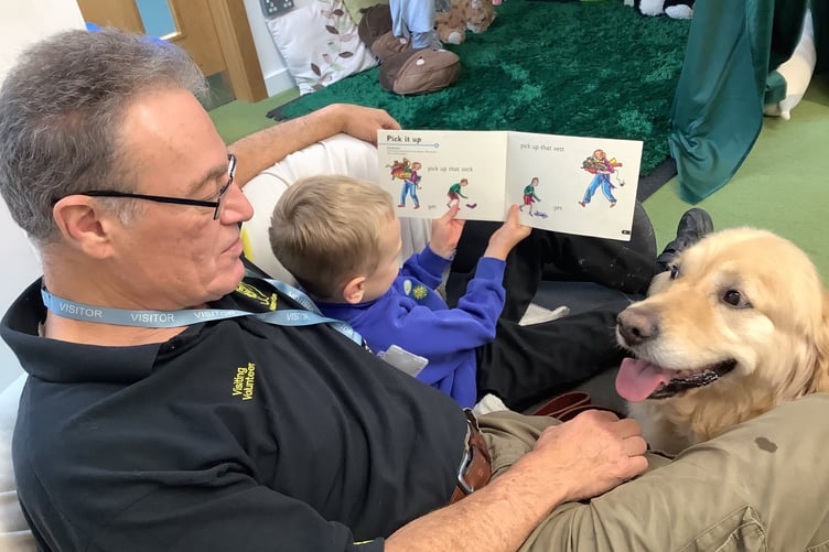 Bailey the dog, Lifton Community Academy