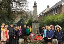 Halwill and Ashwater schools hold remembrance tribute