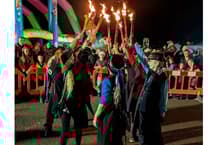 Community lights up the night to celebrate popular Callington festival