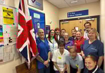 Stratton Hospital recognised 'Veteran Aware' with plaque presentation